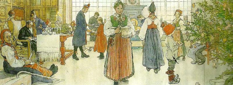 Carl Larsson nu ar det jul igen